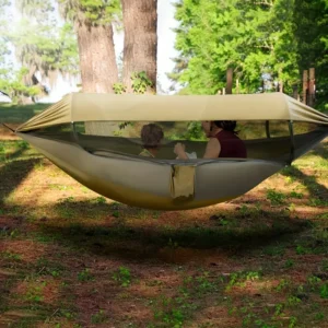 Double Hammock with Mosquito Net