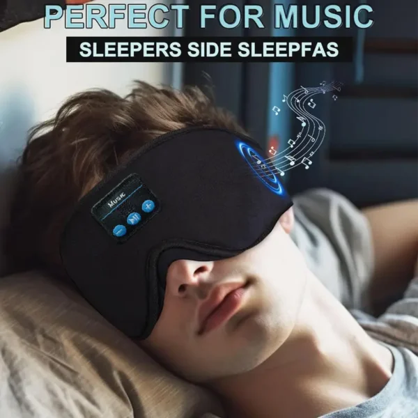 Wireless Sleep Mask with 5.2 BT Earphones