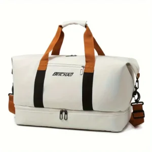 Travel Bag, Luggage Bag, Large Capacity Travel Bag with Wet and Dry Separation