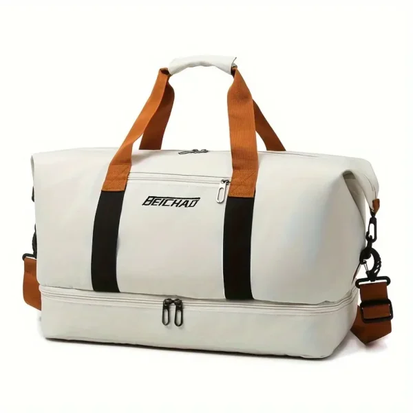 Travel Bag, Luggage Bag, Large Capacity Travel Bag with Wet and Dry Separation