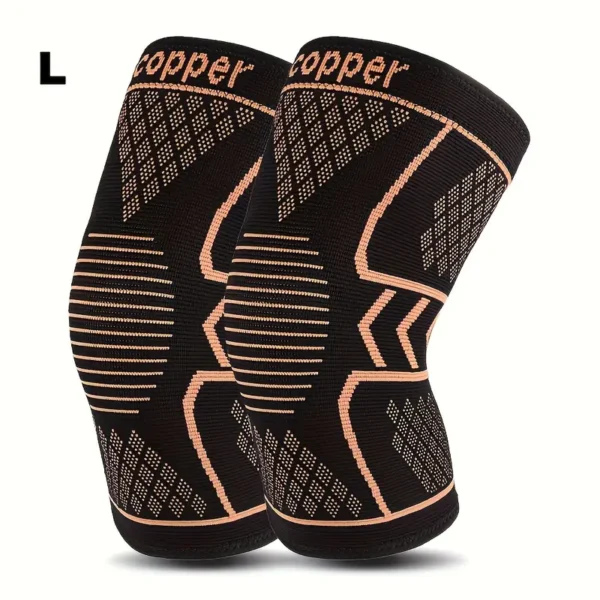 2pcs Copper Ion Knee Braces