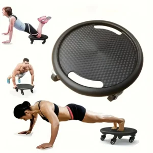 Fitness Sliding Discs with Wheels