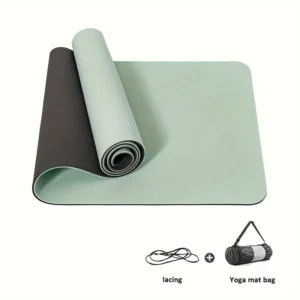 Yoga Mat with Non-Slip Textured Surface Yoga Mat with Strap