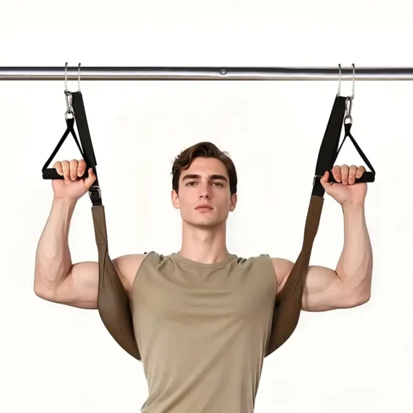 Adjustable Brown Lumbar Traction Belt