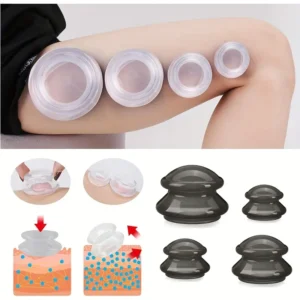 6-Pack Silicone Cupping Therapy Set