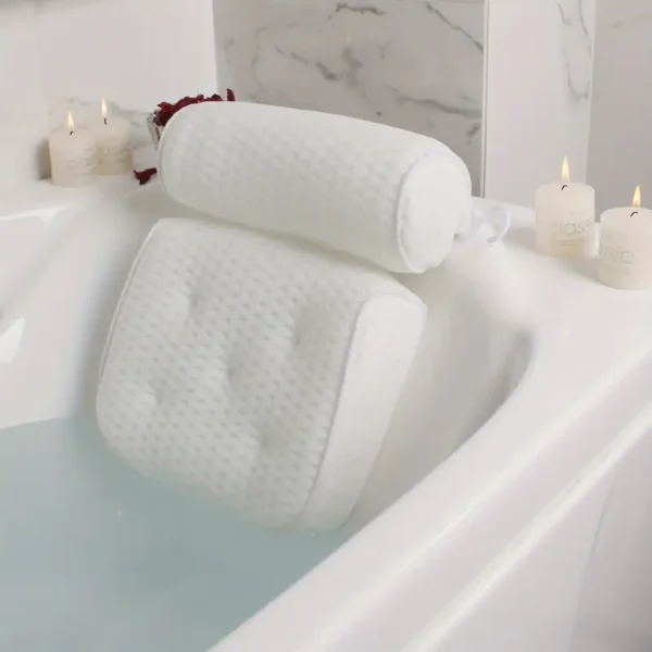 Non-Slip Spa-like Bathtub Pillow