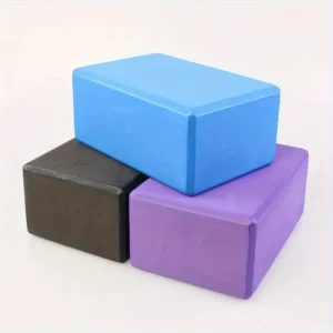 2pcs High-density Non-slip Solid Color Yoga Bricks